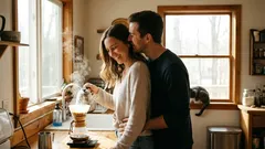 Mitä lauseita mies sanoo, kun hän on jo kiintynyt naiseen